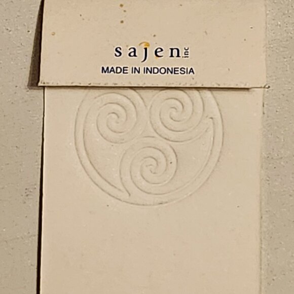 STUNNING SAJEN Chrysoprase and Pearl Silver Pendant and Earring Set BNIP 925 - Picture 8 of 10